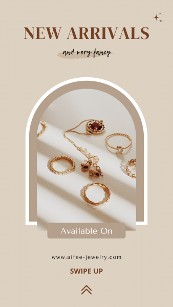 Social Media - Aifee Jewelry - New Arrival Campaign